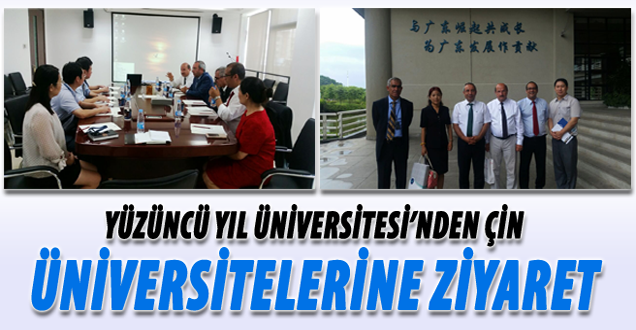 YYÜ'den Çin Üniversitelerine Ziyaret!
