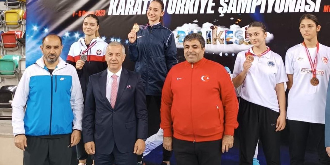 Diyarbakırlı Sena, 6. Kez Türkiye Karate Şampiyonu Oldu