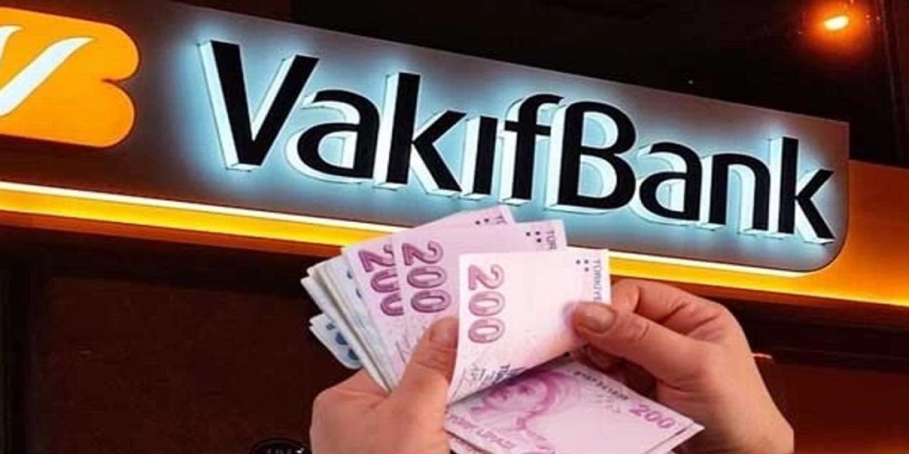 Vakıfbank Müşterilerine özel 40.000 TL kredi fırsatını açıkladı. Kefilsiz, şartsız