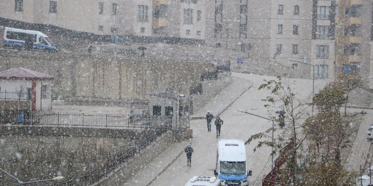 Van Ve Hakkari'de Kar Yağışı (2)