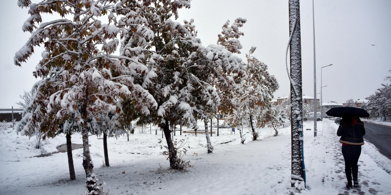 Bitlis'in Yüksek Kesimlerinde Kar Kalınlığı 30 Santimetre Oldu