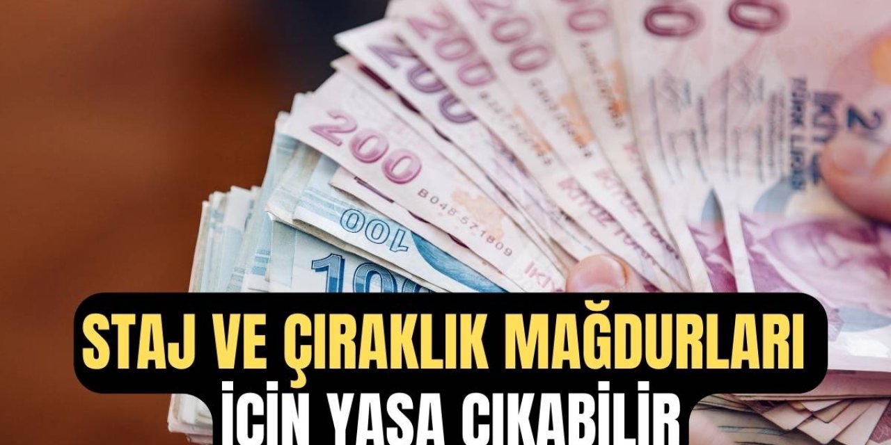 Emeklilik yolu gözleyen milyonlarca Staj ve Çıraklık sigortası mağdurları dikkat: YASA ÇIKABİLİR