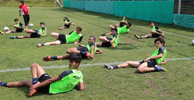 Van Büyükşehir Belediyespor'un Bolu Kampı Devam Ediyor