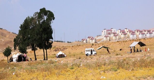 Çadır Kuran Göçebeler Huzursuz