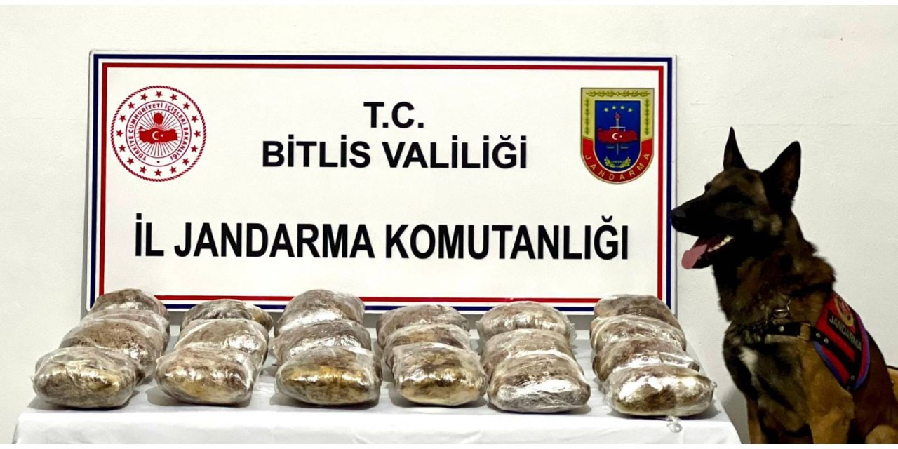 Bitlis'te 20 Kilo Esrara 5 Tutuklama