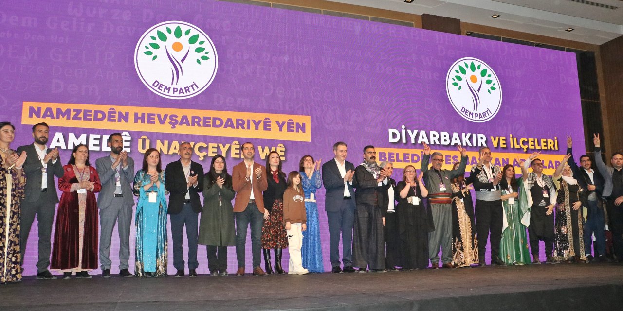 Dem Parti, 3’ü Büyükşehir 96 Merkezin Belediye Eş Başkan Adaylarını Açıkladı