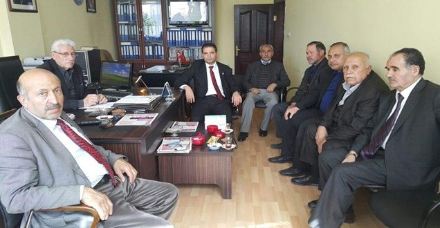 SAADET PARTİSİ’NDEN EMEKLİLER DERNEĞİ’NE ZİYARET - VAN HABERLERİ
