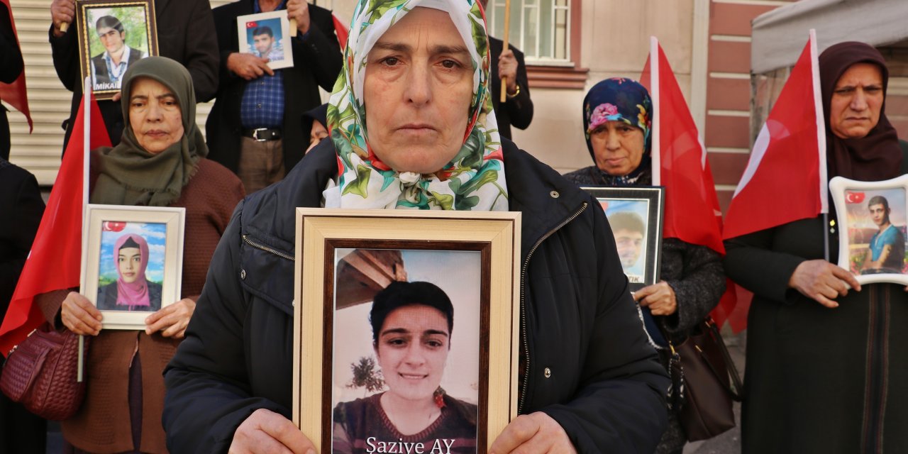 Diyarbakır'da Evlat Nöbetindeki Aile Sayısı 375 Oldu