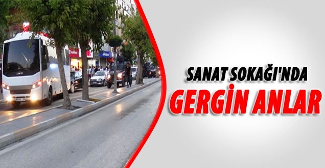 Van'da Gergin Anlar