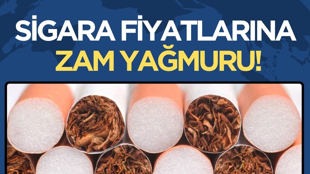 Sigara Fiyatlara Büyük Oranda Artış: Yeni Fiyat Aralığı 58 - 69 TL Olarak Belirlendi