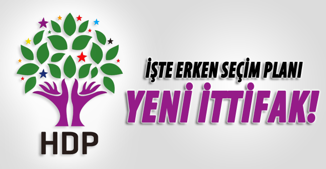 Erken seçim için HDP'den yeni ittifak