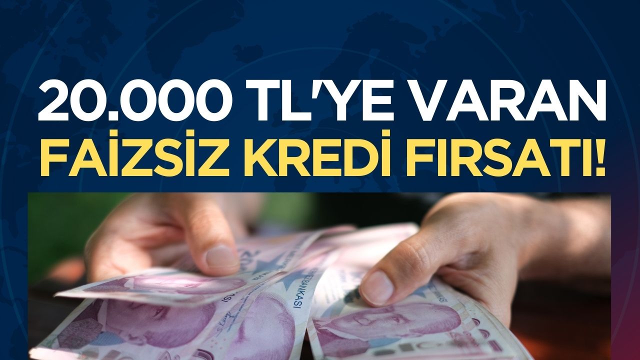 Nisan Ayında Vatandaşlara Sunulan 20 Bin TL'ye Kadar Sıfır Faizli Krediler Büyük İlgi Görüyor