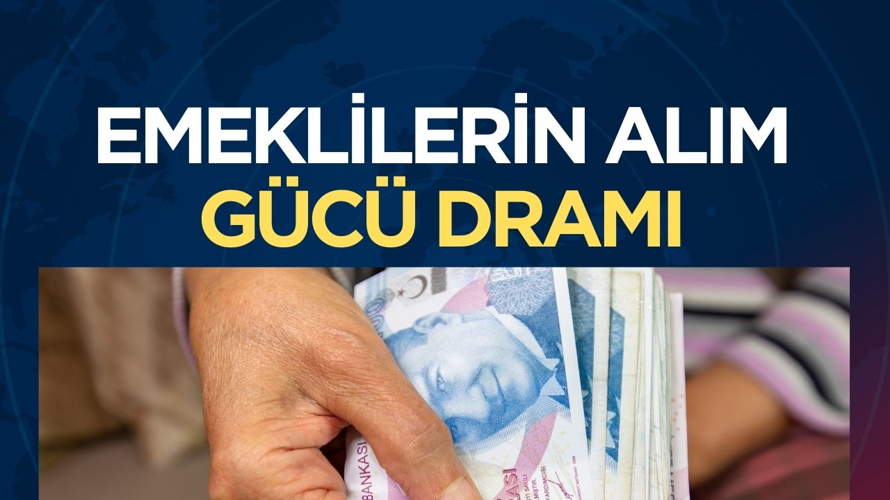 Emeklilerin Alım Gücünde Büyük Kayıp: Üç Ayda 1.309 Lira Düşüş