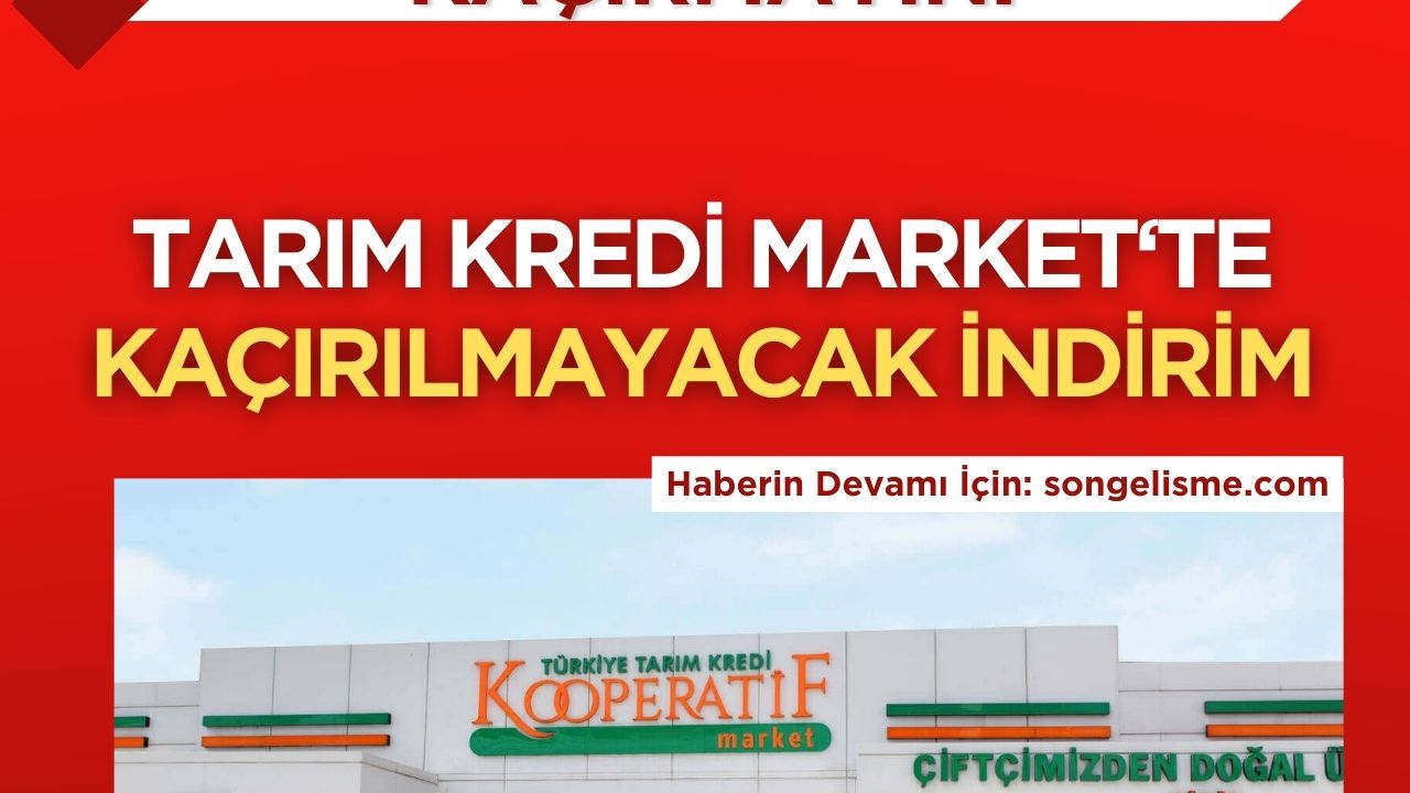 Tarım Kredi Market'ten Ramazan Bayramı'na Özel İndirimler: 10-14 Nisan Aktüel Kataloğu Yayınlandı!