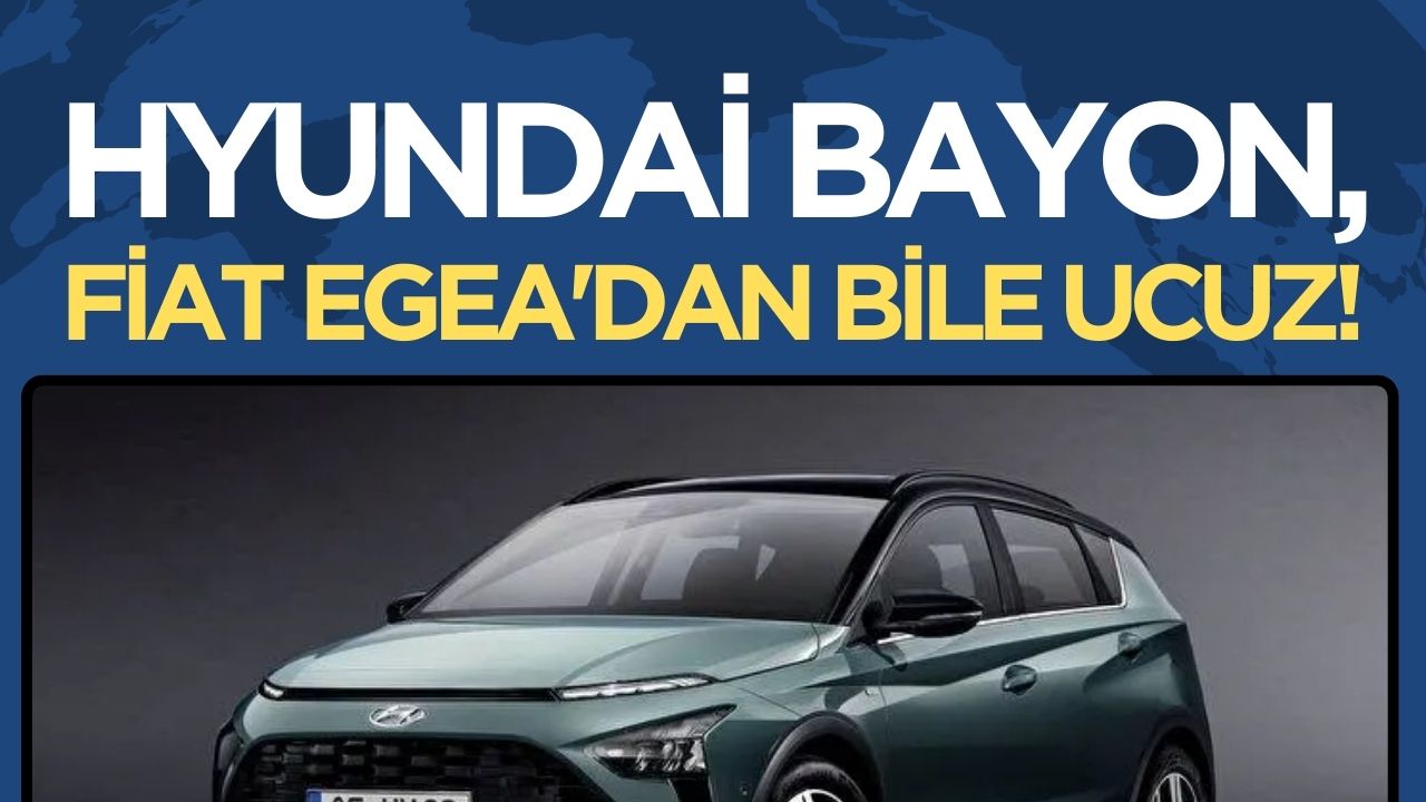 Hyundai Bayon 2024 Nisan Ayı Fiyat Listesi Açıklandı