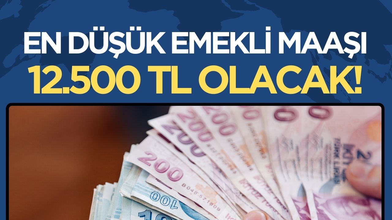 Emeklilere bayram öncesi müjde: En düşük emekli maaşı 12.500 TL olacak