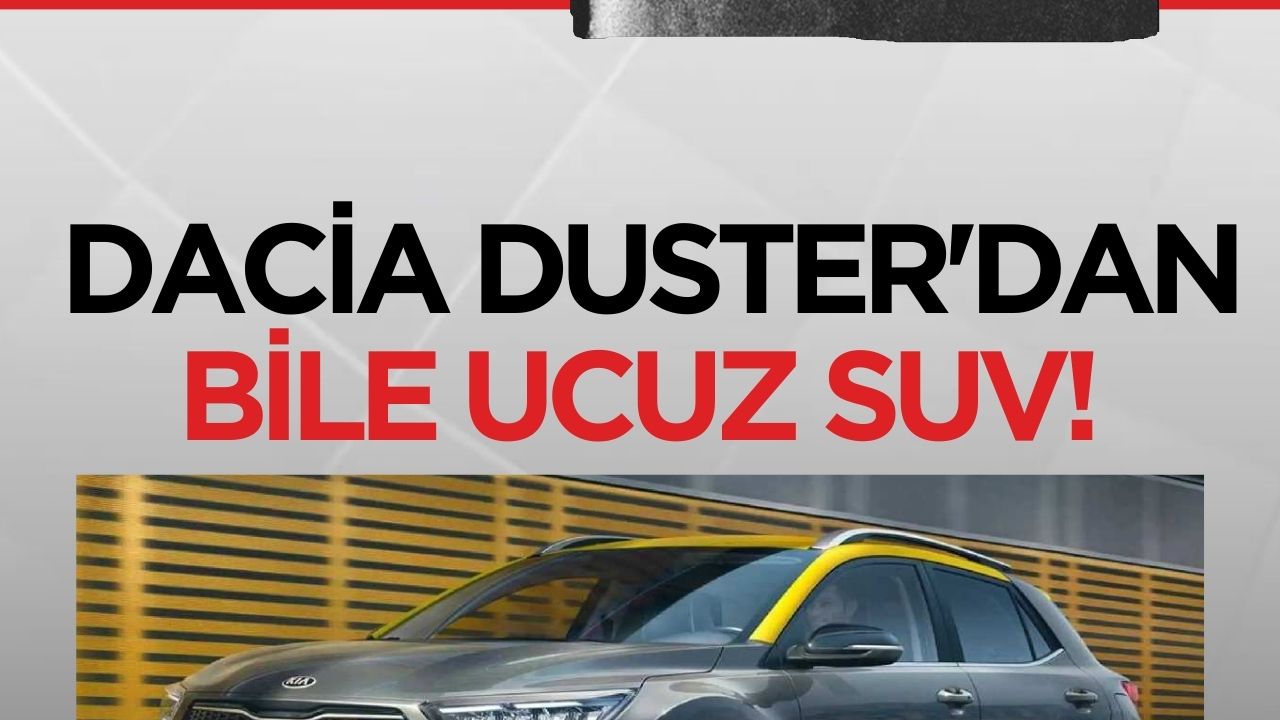 Kia Stonic, Dacia Duster'dan Daha Uygun Fiyatlı SUV Olarak Piyasaya Sürüldü