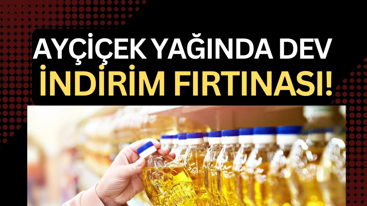 Marketlerde ayçiçek yağı fiyatları bayram öncesinde düşüşe geçti