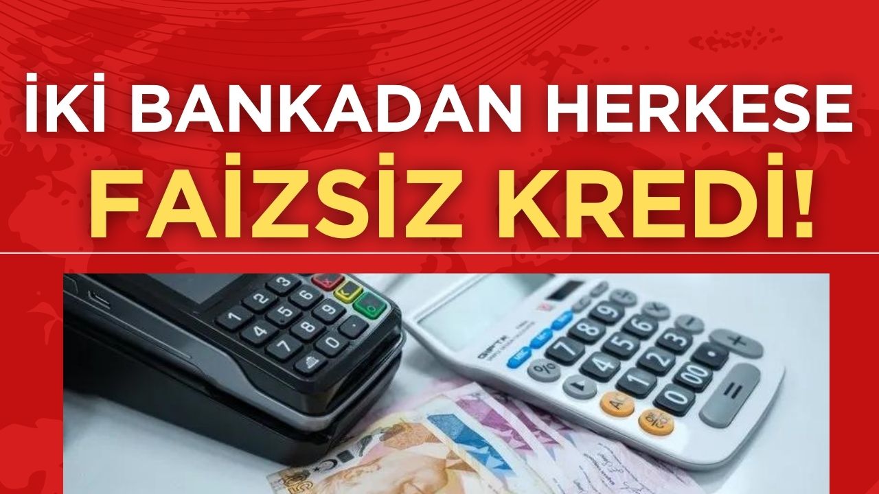 Faizsiz nakit imkanı: 50.000 TL'ye kadar nakit alınabilir