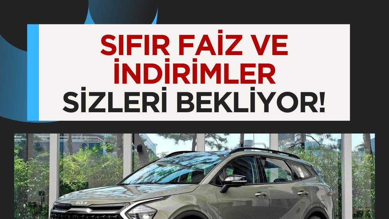 Kia'dan bayram kampanyasında sıfır faiz ve indirim fırsatları