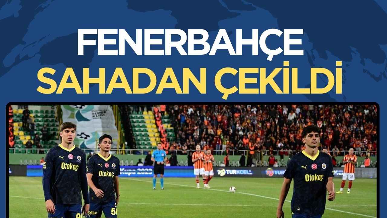 Fenerbahçe, Süper Kupa maçını terk etti, karşılaşma iptal oldu