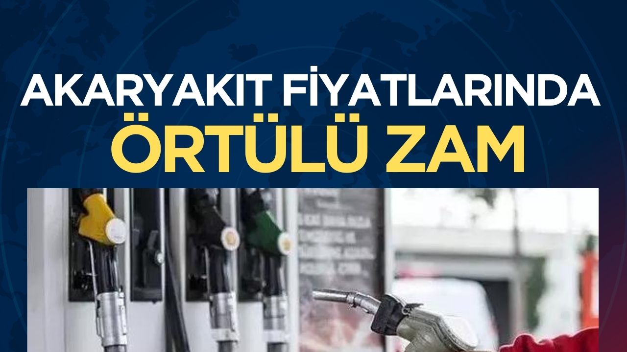 Akaryakıt fiyatlarına örtülü zam uygulandı: İşte yeni tarifeler