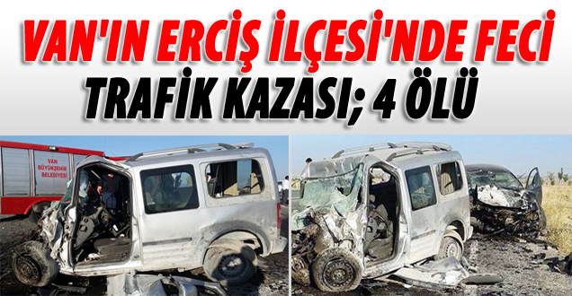 Erciş'te Şafak Vakti Feci Kaza: 4 Ölü