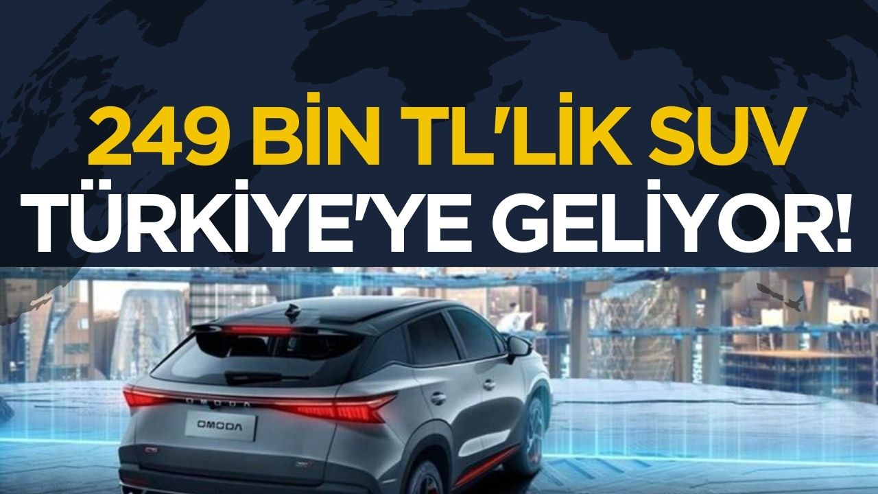 Otomobil piyasasında hareketlilik: 249 bin TL'lik SUV Türkiye'ye geliyor