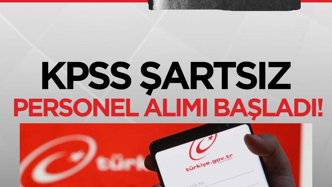 Bakanlıklar, KPSS'li ve KPSS'siz Personel Alımı Yapacak