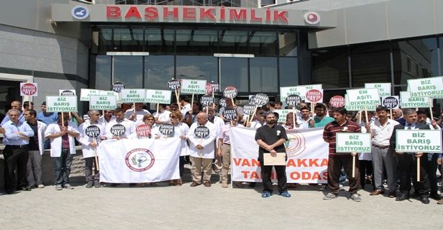 Sağlıkçılar Çatışmalı Sürecin Bitmesini İstedi