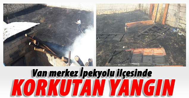 Van'da Yangın