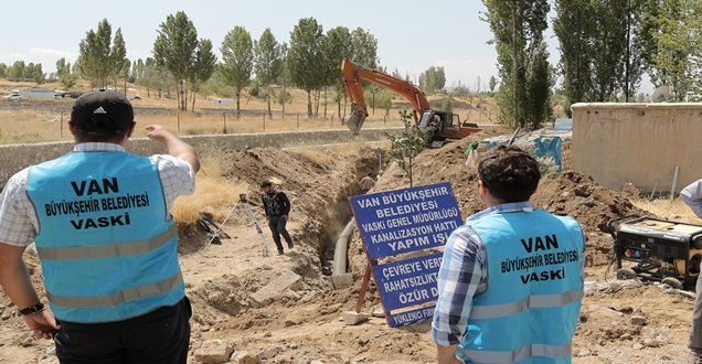 Vaski'den Altyapı Çalışması