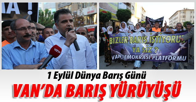 Van'da Barış Yürüyüşü