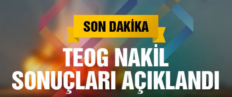 2015-TEOG nakil sonuçları açıklandı e-okul sorgulama