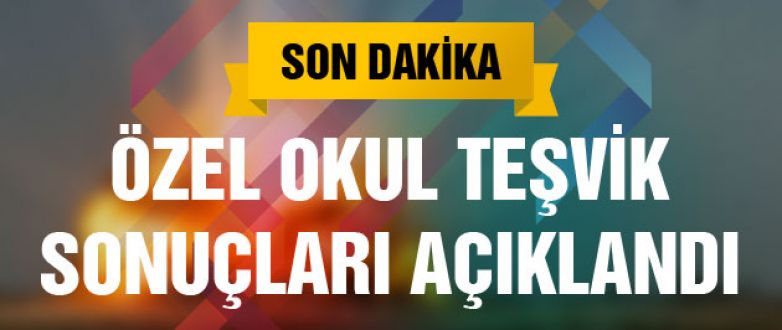 Özel okul teşvik sonuçları (2015) e-okul sorgula- Özel okul teşvik sonuçları sorgulama ekranı MEB