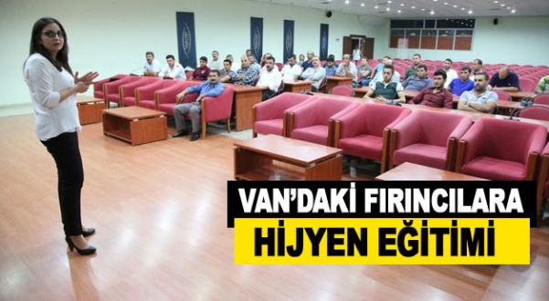 Van'daki Fırıncılara Hijyen Eğitimi
