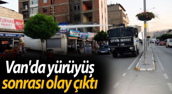 Barış  Yürüyüşünde Olaylar Çıktı