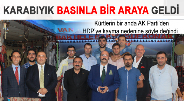 Rüştü Karabıyık Basınla Bir Araya Geldi