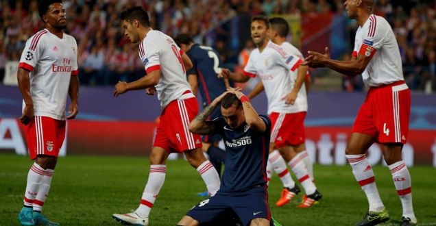 Atletico Madrid 1-2 Benfica maçının özeti golleri!Benfica'dan sürpiz skor