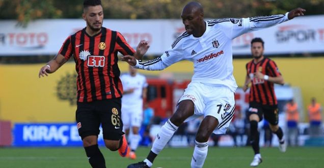 Eskişehirspor 1-2 Beşiktaş maçının özeti golleri!Eskişehir'de Gomez şov