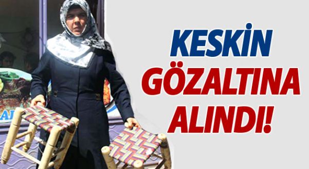 Erciş Belediye Eşbaşkanı Keskin gözaltına alındı