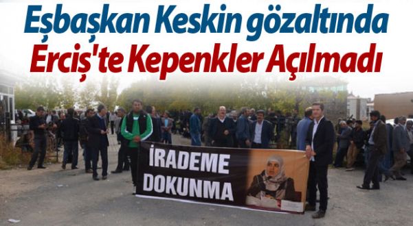 Eşbaşkan Keskin İçin Yüzlerce Kişi Toplandı