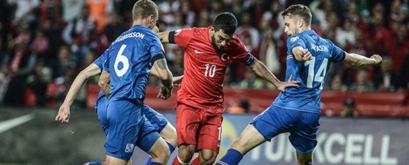 Türkiye 1-0 İzlanda maçın sonucu özeti Selçuk'un harika frikik golü!Türkiye direkt EURO 2016'da