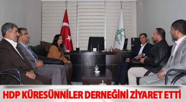 HDP'den Küresünniller Derneğinine Ziyaret