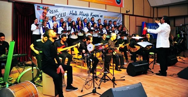 YYÜ PERSONELİNDEN MUHTEŞEM HALK MÜZİĞİ KONSERİ - VAN HABERLERİ