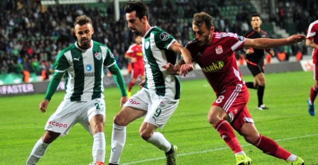 Bursaspor 1-0 M.Sivasspor maçının özeti!Bursaspor doludizgin
