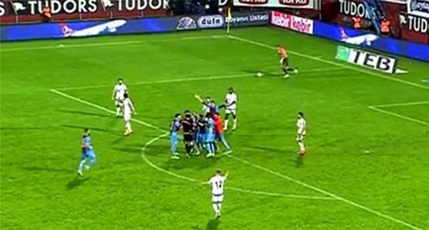 Trabzonspor-Gaziantepspor maçında kural hatası var mı!