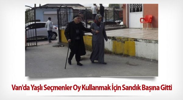 Van'da Seçim Manzaraları