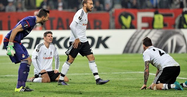 Beşiktaş Lokomotiv Moskova maçının özeti golleri!Beşiktaş fırsat tepti!