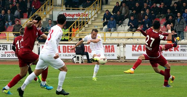 Boluspor 0-0 Elazığspor maçının özeti!Bolu'da gol sesi çıkmadı